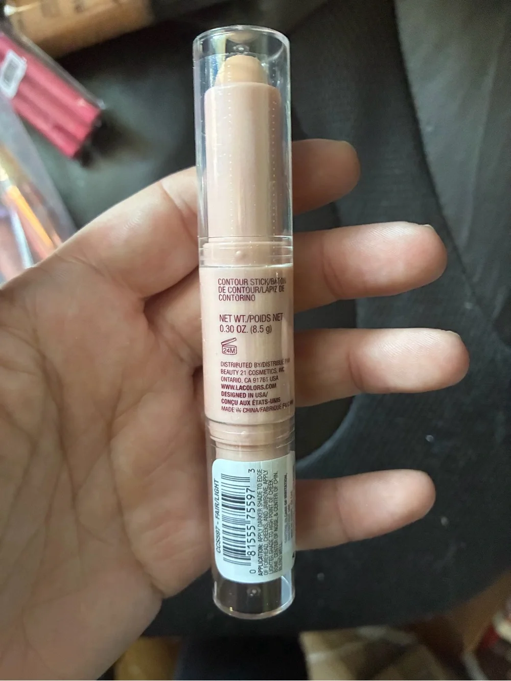 L.A. Colors Contour It Dual-End Cream Stick - Nude Tan